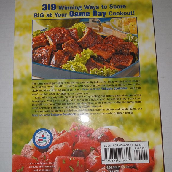 ⛄️ Taste of Home TAILGATE COOKBOOK - Picture 2 of 7